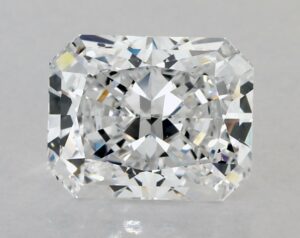 Natural 3.03 Carat D SI1 Radiant Diamond
