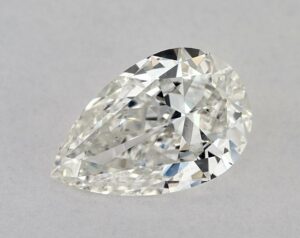 Natural 1 Carat G SI2 Pear Diamond