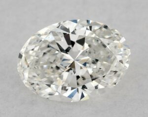 Natural 0.5 Carat G SI2 Oval Diamond