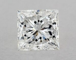 Natural 1.55 Carat D VS2 Princess Diamond