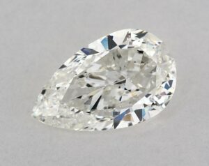Natural 0.71 Carat G SI2 Pear Diamond