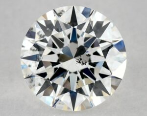 Natural 1 Carat F SI2 Round Diamond