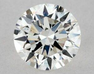 Natural 0.8 Carat I SI2 Round Diamond