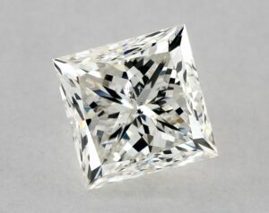 Natural 1.19 Carat J SI2 Princess Diamond