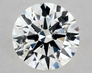 Natural 0.51 Carat F SI2 Round Diamond