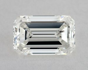 Natural 0.81 Carat G SI2 Emerald Diamond