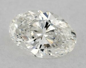 Natural 0.8 Carat G SI2 Oval Diamond