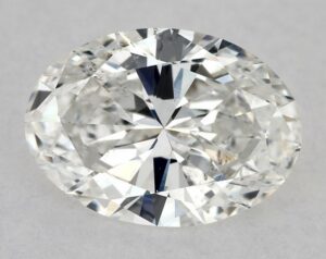 Natural 0.64 Carat F SI2 Oval Diamond