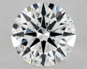Natural 1.1 Carat H SI2 Round Diamond