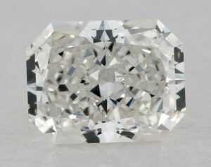 Natural 0.7 Carat H SI2 Radiant Diamond