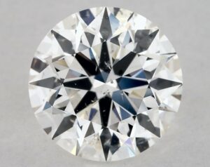 Natural 1 Carat H SI2 Round Diamond