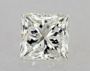 Natural 1.02 Carat L SI2 Princess Diamond