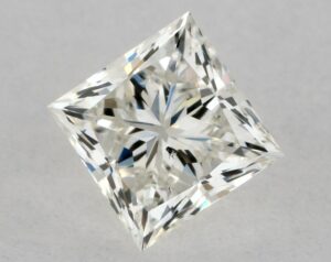 Natural 0.54 Carat J SI2 Princess Diamond