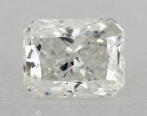 Natural 1 Carat G SI2 Radiant Diamond
