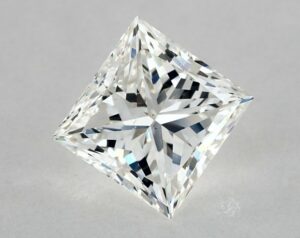 Natural 1.7 Carat I SI1 Princess Diamond