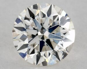 Natural 0.7 Carat K SI2 Round Diamond