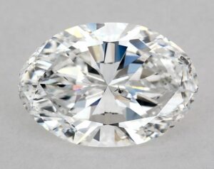 Natural 1.5 Carat E SI2 Oval Diamond