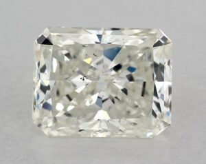 Natural 1.51 Carat J SI2 Radiant Diamond