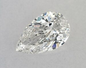 Natural 2.04 Carat D SI2 Pear Diamond