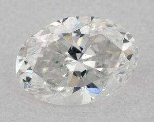 Natural 0.7 Carat E SI2 Oval Diamond