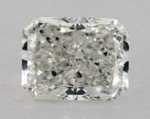 Natural 2.52 Carat J SI2 Radiant Diamond