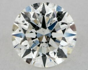 Natural 0.71 Carat I SI2 Round Diamond