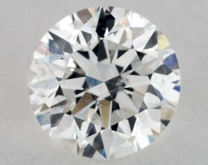 Natural 1 Carat F SI2 Round Diamond