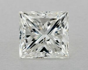 Natural 1.5 Carat G SI2 Princess Diamond