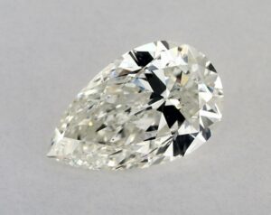 Natural 2.02 Carat J SI2 Pear Diamond