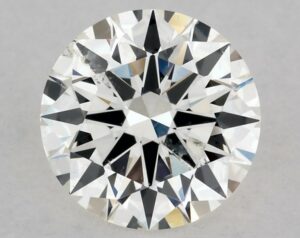Natural 0.69 Carat I SI2 Round Diamond