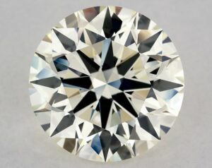 Natural 2.71 Carat N VVS1 Round Diamond
