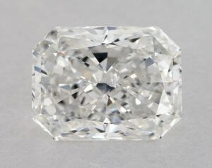 Natural 2 Carat F SI2 Radiant Diamond