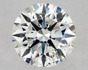 Natural 1 Carat H SI2 Round Diamond