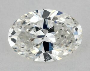 Natural 0.5 Carat G SI2 Oval Diamond