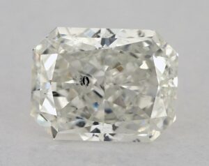 Natural 0.91 Carat J SI2 Radiant Diamond
