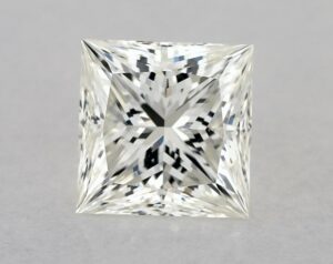 Natural 1.02 Carat J VS2 Princess Diamond