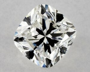 Natural 0.92 Carat H SI2 Cushion Diamond