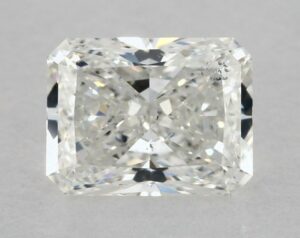 Natural 1.01 Carat H SI2 Radiant Diamond