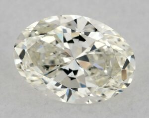 Natural 1.07 Carat J VS1 Oval Diamond