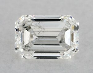 Natural 0.52 Carat F SI2 Emerald Diamond