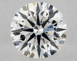Natural 0.71 Carat F SI2 Round Diamond