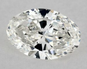 Natural 0.5 Carat G VS2 Oval Diamond