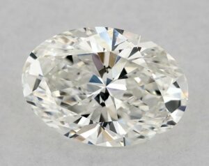 Natural 1.01 Carat G SI2 Oval Diamond
