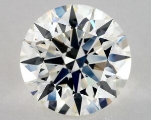 Natural 4.04 Carat K SI1 Round Diamond