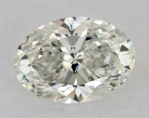 Natural 1.23 Carat J VVS2 Oval Diamond