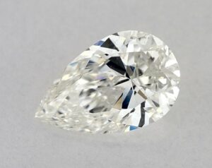 Natural 1.38 Carat H SI2 Pear Diamond