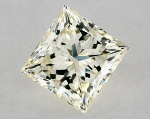Natural 1.25 Carat VS2 Princess Diamond