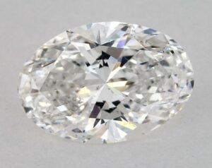 Natural 0.8 Carat F SI2 Oval Diamond
