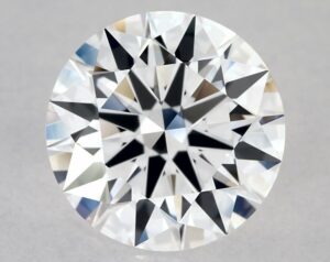 Natural 2.2 Carat D VVS2 Round Diamond