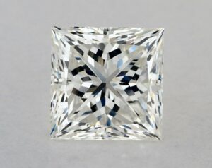 Natural 3.02 Carat I VS2 Princess Diamond
